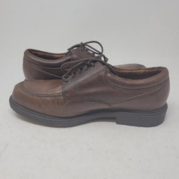 Frye | Mens Taylor Lace up Leather Oxford Shoes Brown main image 6